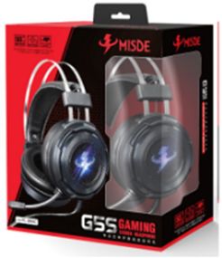 Накладні навушники з мікрофоном XPRO G5S USB+3.5mm Double Plug (MER-15571_554)