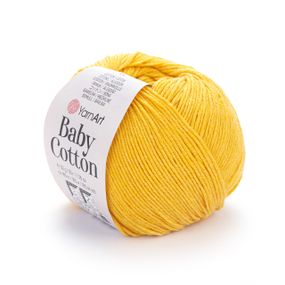 Пряжа YarnArt Baby Cotton No 432 (Ярнарт Бебі Коттон) 50 г / 165 м напівбавовна для дитячих речей та іграшок амігурумі