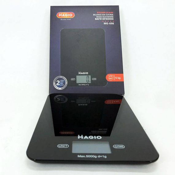 Весы кухонные электронные Magio MG-698, Кухонные весы для взвешивания продуктов, Весы пищевые | Зображення 1