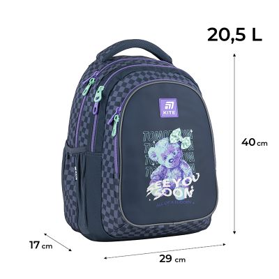 Рюкзак школьный Kite Education teens 8001M-3 (K25-8001M-3) | Зображення 7