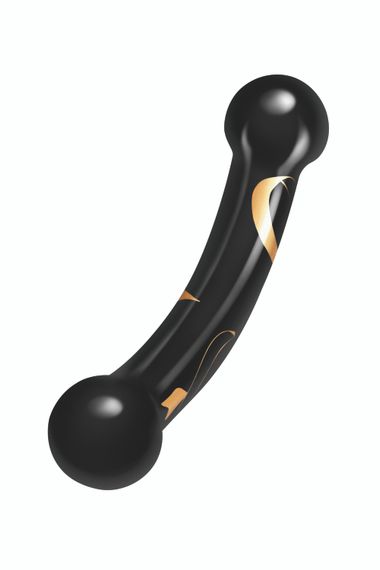 Скляний двосторонній фалоімітатор SECRET KISSES 5.5" HANDBLOWN DOUBLE ENDED DILDO | Зображення 2
