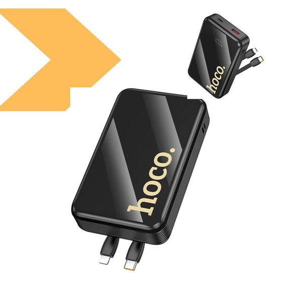 Павербанк Hoco Q37A Graceful 22.5W+PD20W з двома кабелями 20000mAh (46999-Q37A_855) | Зображення 1