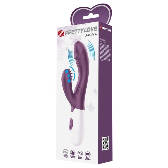 Вібромасажор серії Pretty Love — ANDRE purple, BI-014264-A2 Sex Aura | Зображення 9