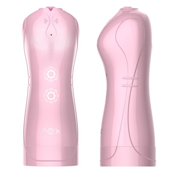 Мастурбатор B - Series Fox Vibrating and Flashing Masturbation Cup, рожевий | Зображення 4