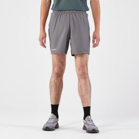 Шорти чоловічі Kiprun Run 100 для бігу сірі - 5XL