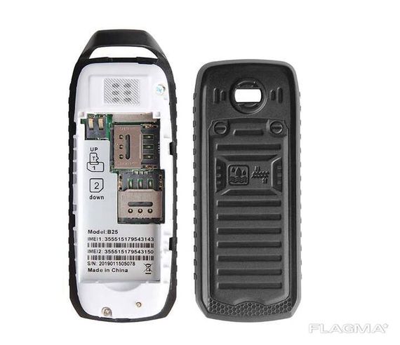 Мини мобильный телефон Gt Star CAT B25 (2 Sim) черный | Зображення 5