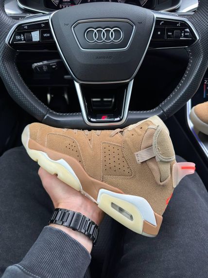 Кросівки  Air Jordan Retro 6 Sand Orange 42 26.5 | Зображення 8