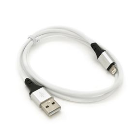 Кабель Hoco X86, Lightning-USB, 2.4A, довжина 1м, White, BOX