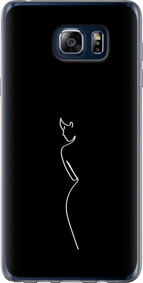 Чехол на Samsung Galaxy Note 5 N920C Силуэт1 "4590u-127-17620"