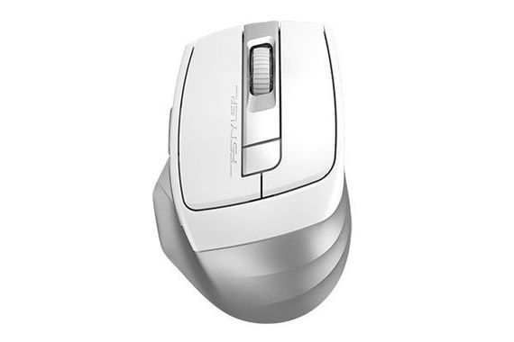 Миша бездротова A4Tech Fstyler FB35CS (Icy White),  USB, колір крижано-білий