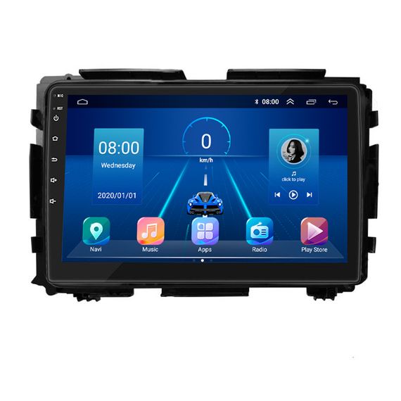 Штатна магнітола 9" Lesko для Honda HR-V II 2013-2018 6/128Gb 4G Wi-Fi GPS Top Хонда