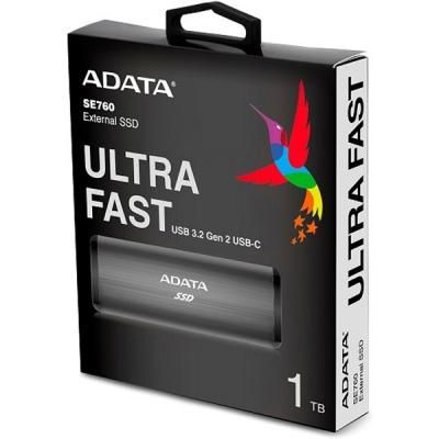 Накопичувач SSD USB 3.2 256GB ADATA (ASE760-256GU32G2-CTI) (ASE760-256GU32G2-CTI) | Зображення 5