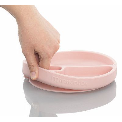 Тарелка детская MinikOiOi Portions - Pinky Pink (101050002) | Зображення 1