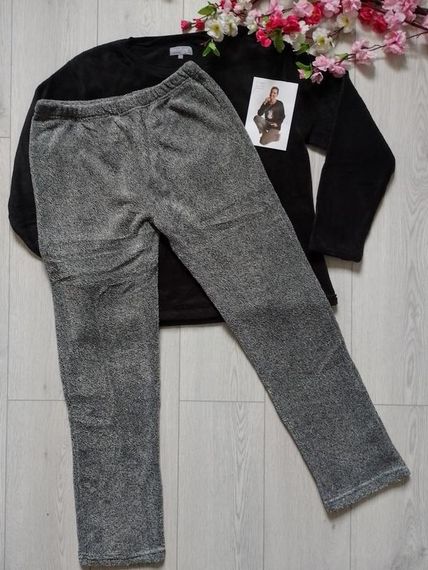 Женский теплый домашний костюм пижама | Зображення 2