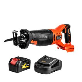 Пила шабельна акумуляторна GTM RS18/150BL (28 мм, 3000 об/хв, BL, 18 В, комплект)