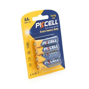 Батарейка солевая PKCELL 1.5V AA/R6.4 штуки в блистере цена за блистер,Q12/144