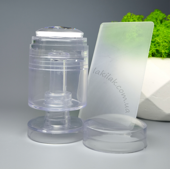 Силіконовий штамп для стемпінга з поворотним механізмом для регулювання розміру малюнка | Зображення 1