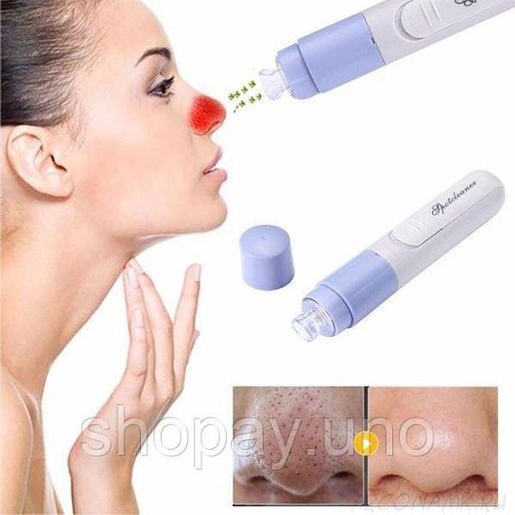 Вакуумний очищувач SPOTCLEANER Face Pore Cleaner вакуумний очищувач пор обличчя LA-33 | Зображення 4