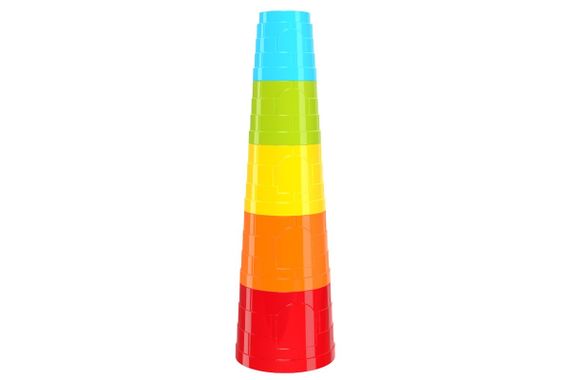 Игрушка Технок Пирамидка T-5378 9.3х8 см