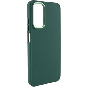 TPU чехол Bonbon Metal Style для Samsung Galaxy A34 5G Силікон, Зелений/Army Green