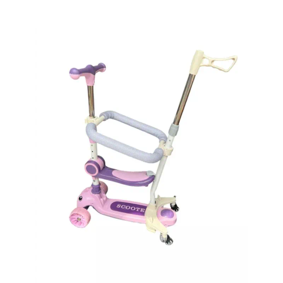 Самокат 5 в 1 "Scooter", многофункциональный, с бортиком Skyper | Зображення 1