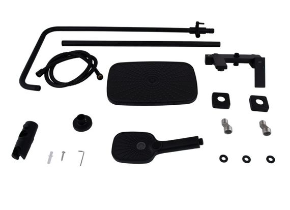 Душова система універсальна Qtap Gemini Black Matt з виливом QTGEM111BLM45686 | Зображення 3