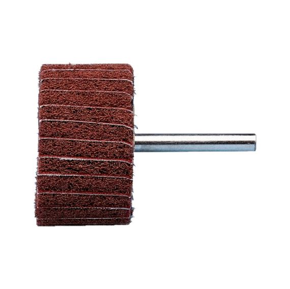 Абразивний матуючий диск з флісу / шкурки (змішаний корунд)