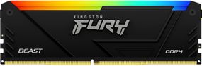 Пам&#039;ять ПК Kingston DDR4 16GB KIT (8GBx2) 3600 FURY Beast RGB KF436C17BB2AK2/16