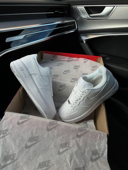 Чоловічі зимові кросівки Air Force 1 All White Fur, В'єтнам 44 28.0 см | Зображення 2