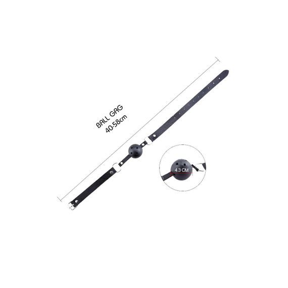 Набор БДСМ аксессуаров Alive Secret Desires Black BDSM Kit (8 pcs) sexstyle | Зображення 3