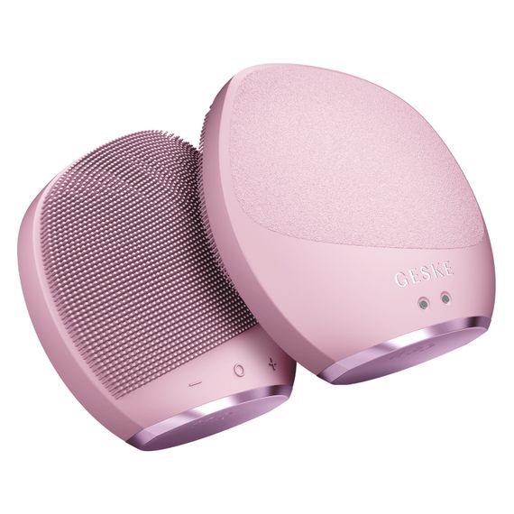 Ультразвукова щітка для тіла та інтенсивний пілінг GESKE Sonic Body Brush&Intensive Exfoliator 7в1 starlight, Рожевий | Зображення 5