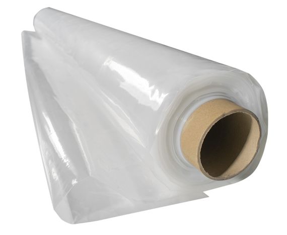 Пленка 60 мкм (3м*100 м.) прозрачная строительная пленка | Зображення 2