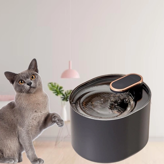 Автоматическая поилка для животных Pet water dispenser / Фонтан-поилка со сменным фильтром 3л | Зображення 3