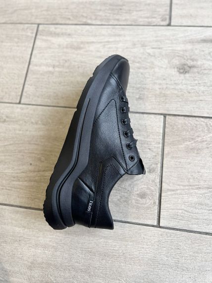 Кожаные черные кроссовки ИКОС 42 размер | Зображення 5