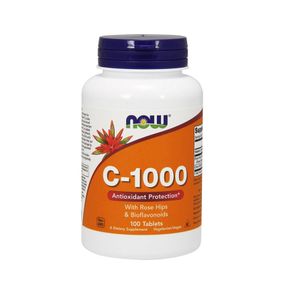 C-1000 with rose hips &amp; bioflavonoids (100 tab)