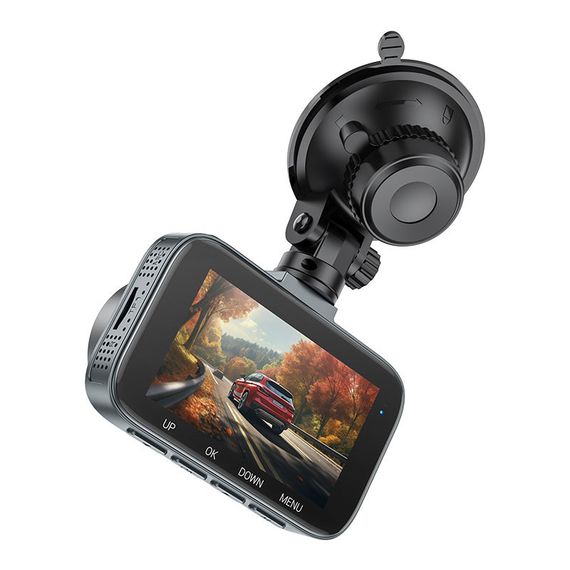 Видеорегистратор Hoco DV5 Driving recorder with 3-inch display Iron gray | Зображення 4