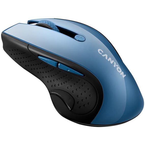 Мышь компьютерная безпроводная Canyon CNS-CMSW01BL Blue синяя | Зображення 1