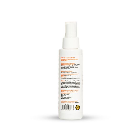 Интимный лубрикант MyLove Taste-slide sensitive-peach 100 ml Sex Aura | Зображення 7