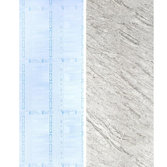 Самоклеюча плівка біло-сірий мармур 0,45х10мх0,07мм SW-00001275 | Зображення 2