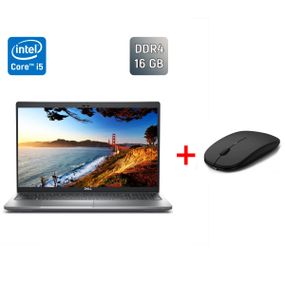 Ультрабук Б-клас Dell Latitude 5530 / 15.6" (1920x1080) IPS / Intel Core i5-1245U (10 (12) ядер по 1.2 - 4.4 GHz) / 16 GB DDR4 / 256 GB SSD / Intel Iris Xe Graphics / HDMI / WebCam б/в + Подарунок Бездротова миша / USB