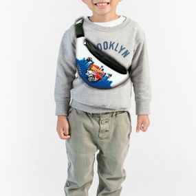 Сумка-бананка детская Хот Вилс "Hot Wheels" с принтом ,32х15см,сумка для мальчика  через плечо (00161)