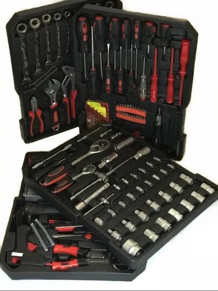 Набір інструментів валіза на колесах XPRO 187 предметів (43230-W153-4_3162) | Зображення 2