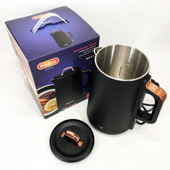 Потужний чайник для кип'ятіння MAGIO, Найкращий чайник електричний модний PN-40 | Зображення 5