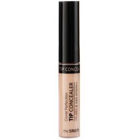 Консилер The Saem Cover Perfection Tip Concealer SPF28/РА++ - 1.75 Middle Beige (6,5 g)