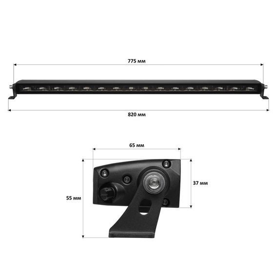 Світлодіодна фара-люстра StarLight 160watt 10-30 V IP68 (SL47-160W)