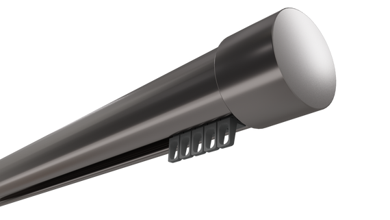 Импрессионный карниз для штор Аресто Сталь 250 см.