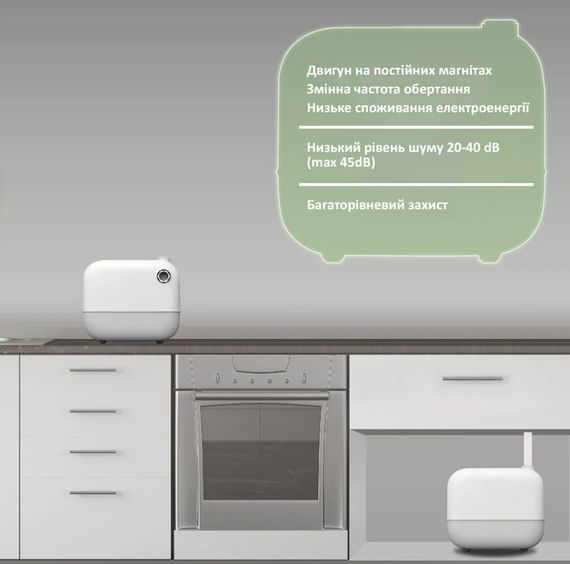 Енергозберігаюча автоматична насосна станція Tekk Haus E260 з плавним регулюванням обертів | Зображення 1