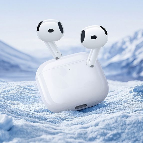 Бездротові TWS навушники Hoco EW85 ANC White | Зображення 5