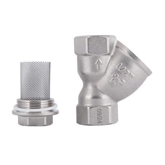 Фільтр грубого очищення Thermo Alliance Forte 1/2" В нікель для води косий TAF124W15 | Зображення 5