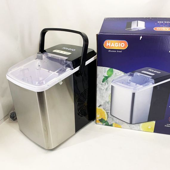Ледогенератор воздушный Magio MG-990 120 Вт 12 кг, Генератор льда, Ледогенератор для кафе и ресторанов FA-61 | Зображення 3